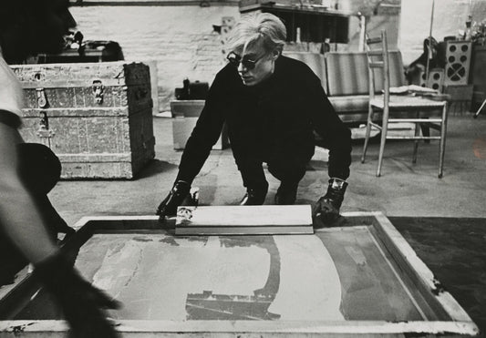 Andy Warhol, silkscreen printing, screenprint
